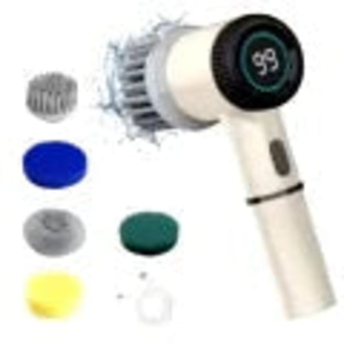 Brosse Nettoyante Électrique Multifonction — Sans Fil & Waterproof