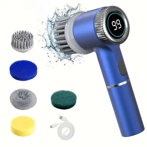 Brosse Nettoyante Électrique Multifonction — Sans Fil & Waterproof